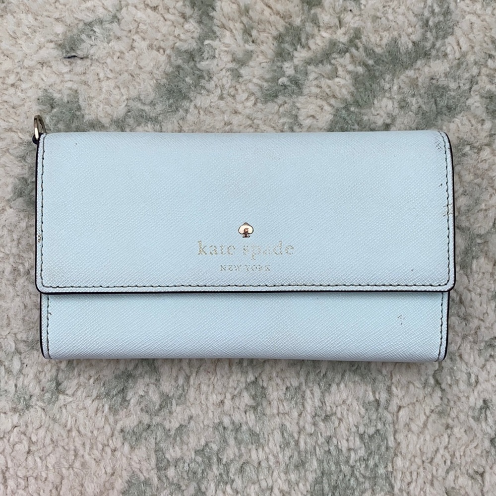 Kate Spade Light Blue Wallet